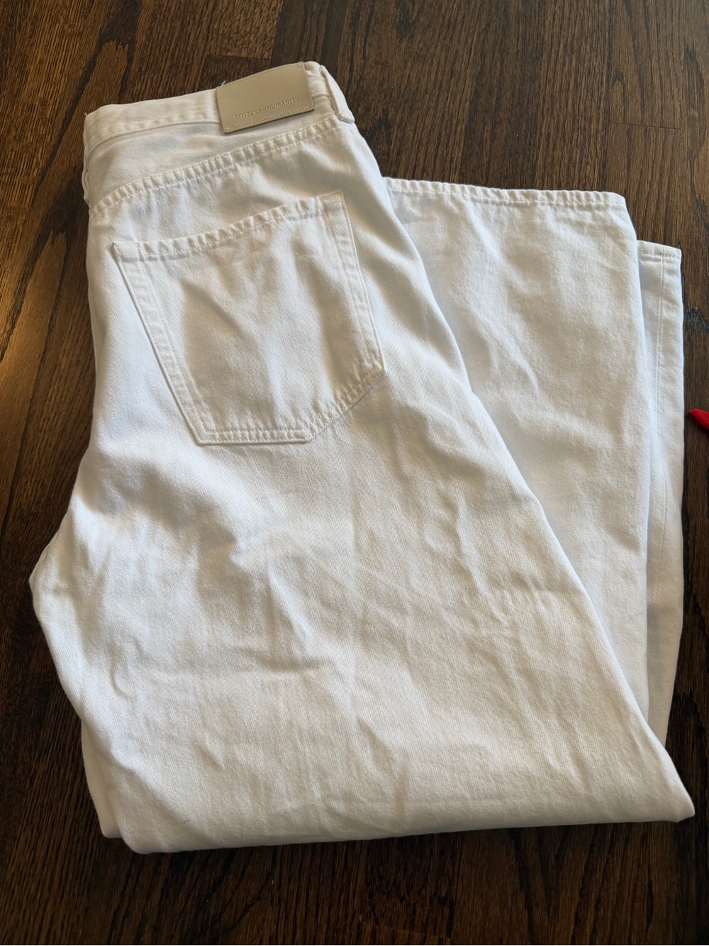 Citizens of Humanity Brynn Drawstring Wide-Leg Jeans Size 30 Tulip Lt Indigo - Picture 11 of 11